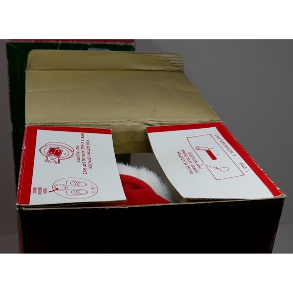 Santa's Best Mr & Mrs Santa Claus Lighted Animated Motionette Figures WORKS - Picture 13 of 16